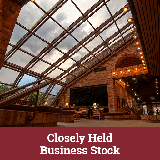 Photo of a room. Links to Closely Held Business Stock